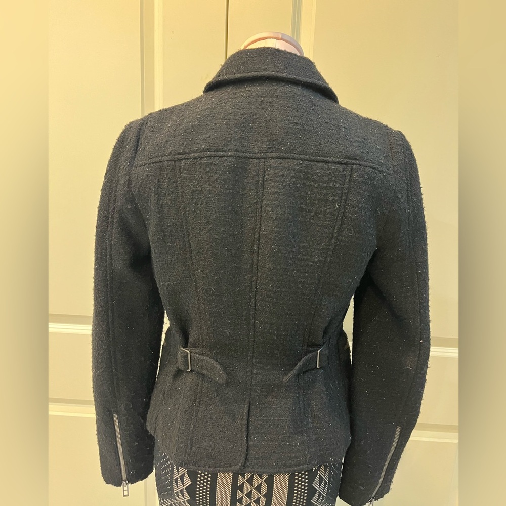 Armani Exchange Black Textured Blazer size M - Picture 4 of 7